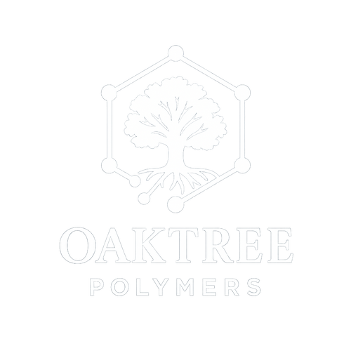 Oaktree Polymers logo with a white background